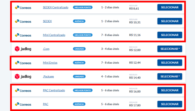 Como Calcular O Frete Dos Correios Calculadora Grátis 5780