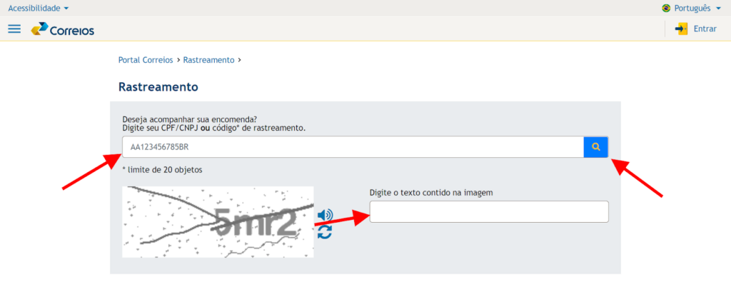 Como rastrear pedido dos Correios