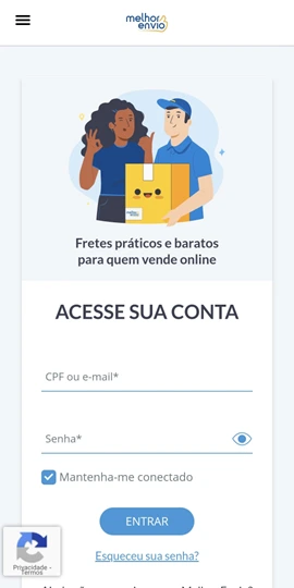 Passo 2 - Cadastre-se ou faça login em sua conta